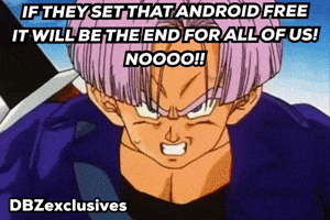 Dragon Ball Z Trunks GIF