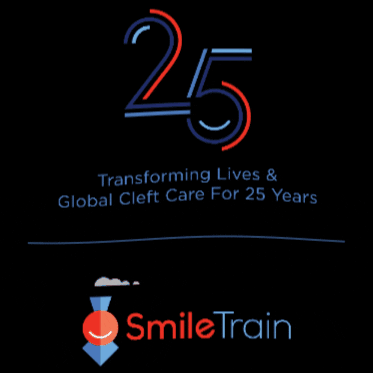 25Th Anniversary Cleft GIF by Smile Train