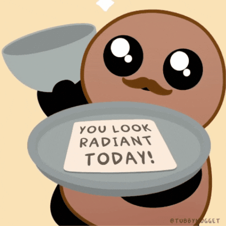 Compliment GIF by Tubby Nugget