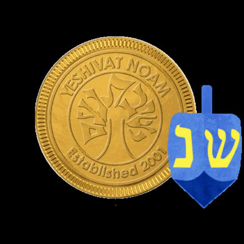 Hanukkah Menorah GIF by Yeshivat Noam