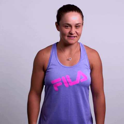 Ashleigh Barty Whatever GIF by WTA