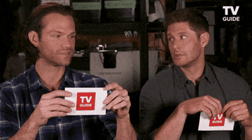 Dean Winchester Lol GIF by TV Guide