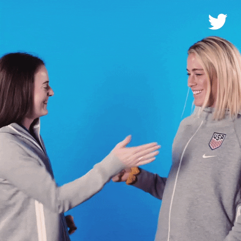 High Five Us Soccer GIF by Twitter