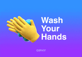 Psa Wash Your Hands GIF by GIPHY Cares