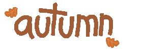 Fall Orange Sticker