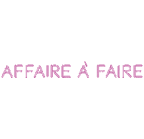 Affaireafaire Sticker by Dirty Laundry Beirut
