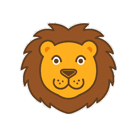 Lion Courage Sticker by I Am Courageous