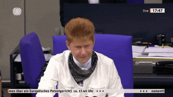 Petra Pau Laughing GIF by Social-Media-Redaktion Bundestag