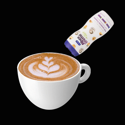 FiberCreme coffee morning truck latte GIF