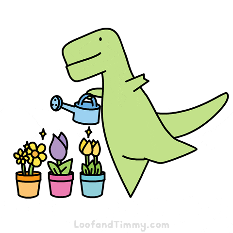 Loof and Timmy flower flowers plant plants GIF
