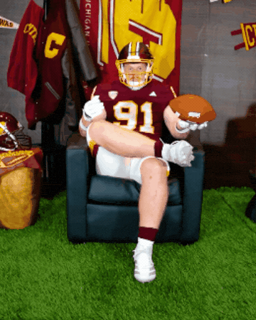 Weiner Cmu GIF by Central Michigan Football