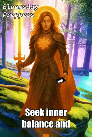 Forest Meditation GIF by Bloomsday Preppers