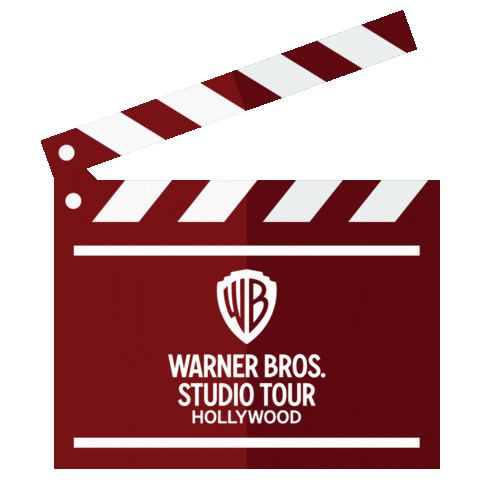 Warner Bros Sticker by Warner Bros. Studio Tour Hollywood