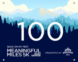 bomfevents denver back on my feet meaningful miles GIF
