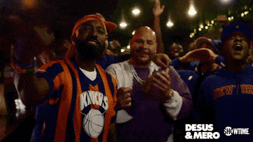 New York Knicks Showtime GIF by Desus & Mero