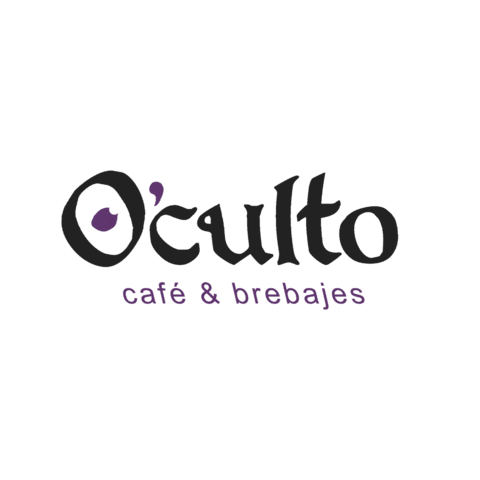 Oculto Café & Brebajes Sticker