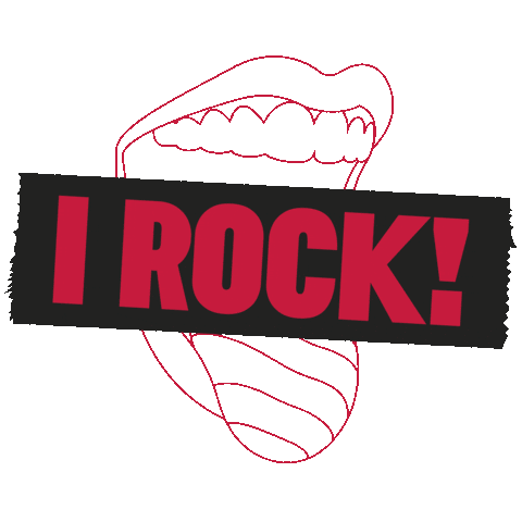 Rock Sticker by Next Idiomas