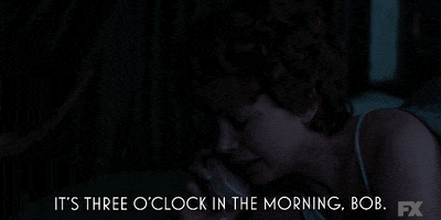 waking up early bird GIF by Fosse/Verdon