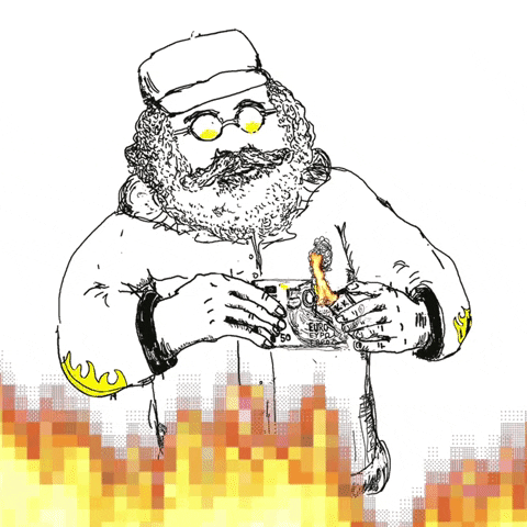 karlskopf label GIF