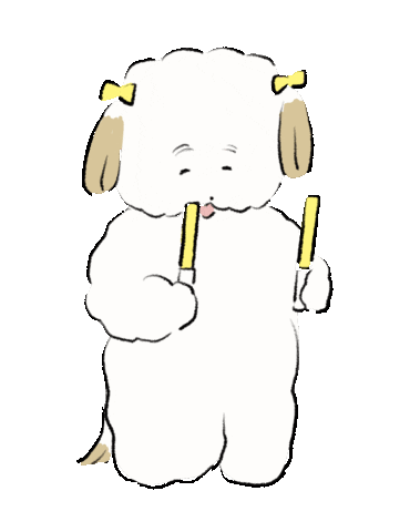 Dog Idol Sticker by wanuyama
