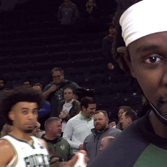 Basketball Reaction GIF by Milwaukee Bucks Find & Share on GIPHY