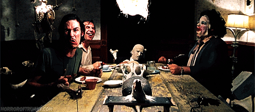  horror grindhouse leatherface tobe hooper texas chainsaw massacre GIF