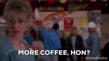 Coffee Diner GIF by Groundhog Day