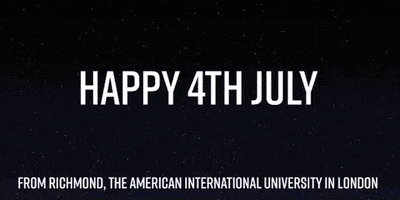 Richmond_Uni celebrate independence day 4th of july independence GIF