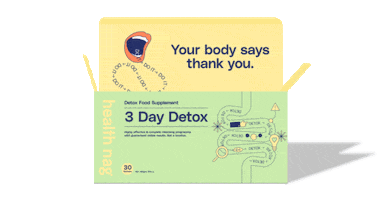 Detox Sticker by Health Nag