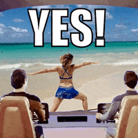 Beach Yes GIF by @thevfitstudio