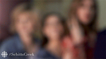 Posing Schitts Creek GIF by CBC - Find & Share on GIPHY