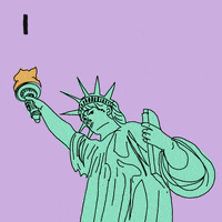 United We Dream Statue Of Liberty GIF by INTO ACTION