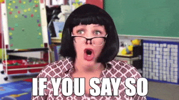 If You Say So Glasses GIF