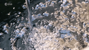 Refreshing Water Day GIF by European Space Agency - ESA