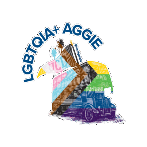 Uc Davis Lgbtqia Sticker by UC Davis