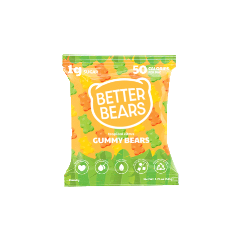 Better Bears Foods Sticker