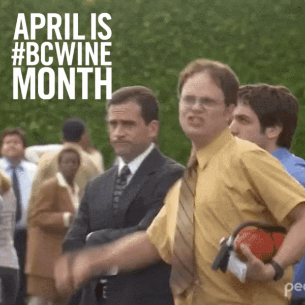 Office Dwight GIF by Wines of BC