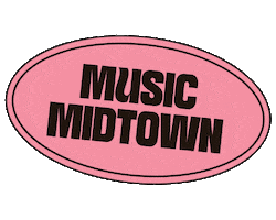 Music Midtown Sticker