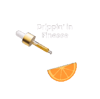 Rosegold Drippin In Finesse Sticker by indulgeo essentials