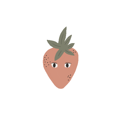Fruit Strawberry Sticker