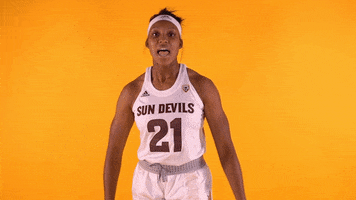 Lets Go Basketball GIF by Sun Devils