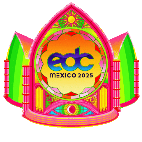 Edc Mexico Sticker by Omnia Music