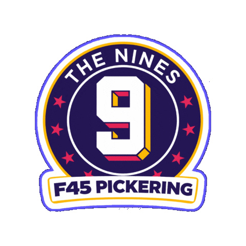 F45 The Nines Sticker by PickeringF45