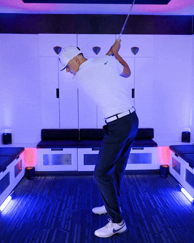 Depaul University Golf GIF by DePaul Blue Demons