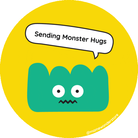 Halloween Monster Sticker