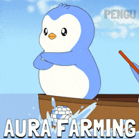 Penguin Boat GIF by Pudgy Penguins