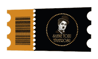Ticket Izmir Sticker by Sahne Tozu Tiyatrosu