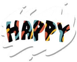 Happy Color Sticker