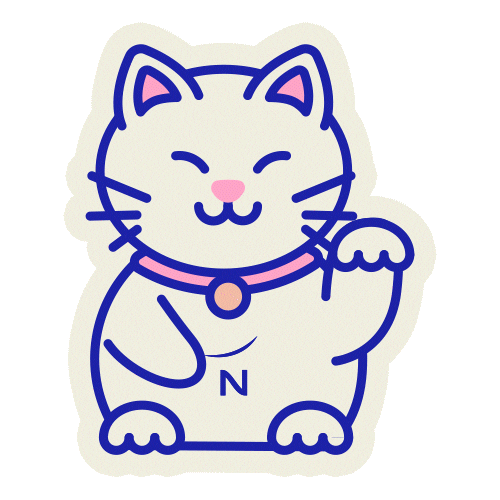 Cat Japan Sticker by Novotel