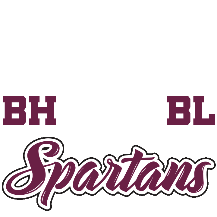 Athletics Spartans Sticker by BHBLSchools
